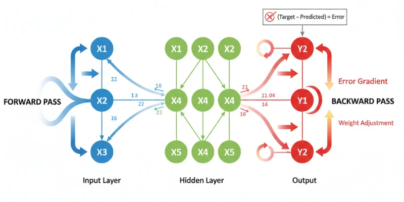 What Is Backpropagation? The Algorithm Behind Neural Networks