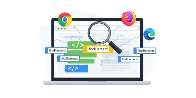 findElement vs findElements in Selenium WebDriver